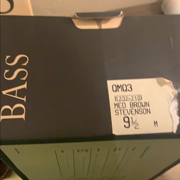 BASS BROWN LEATHER PENNY LOAFERS SHOES & BELT 9.5 OXFORDS - Picture 6 of 8